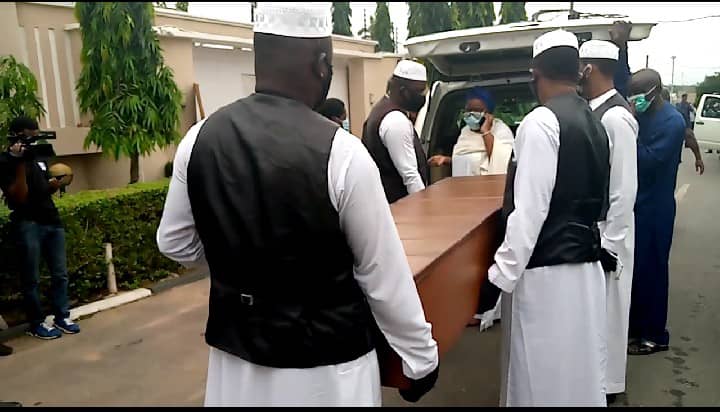 Abiola Ajimobi burial