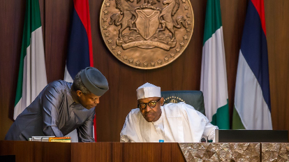 Buhari, Osinbajo, Governor meet