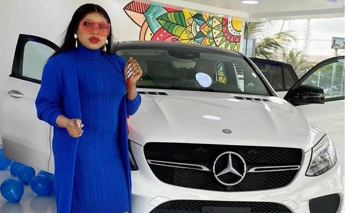 Bobrisky buys benz