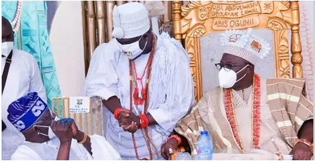 Tinubu and ooni of Ife