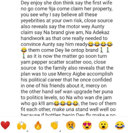 Mercy Aigbe Exposed for Lying about a Car Gift from Brand, Allegedly Packs out Of Her New Husband’s House