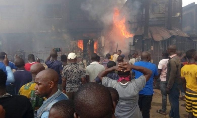 Raging Fire Razes Popular Market, Wreaks Serious Havoc