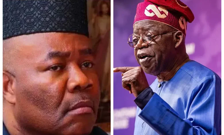 Akpabio Counters Approving Presidential Jets For Tinubu, Shettima