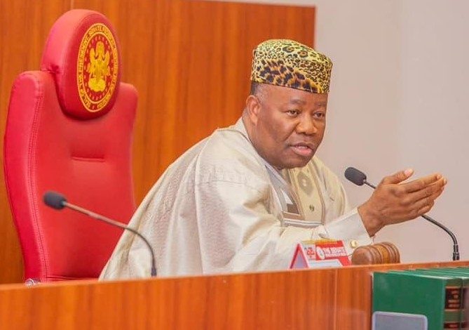 BREAKING: Drama In Senate As New EFCC Chairman Uses Akpabio As Example Of Fraud Case Under Investigation