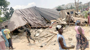 Confusion, Kicks As FCT Officials Demolish Chief's Palace In Abuja