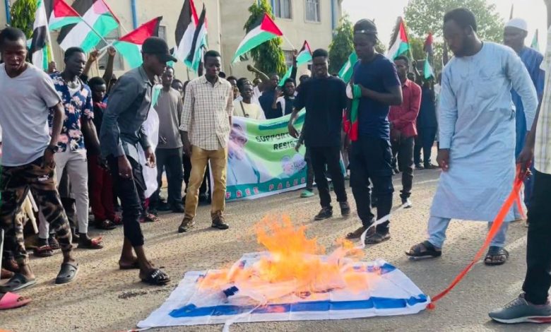 BREAKING: Tension As Shiite Members Storm Abuja In Protest Over Israeli Deadly Attacks