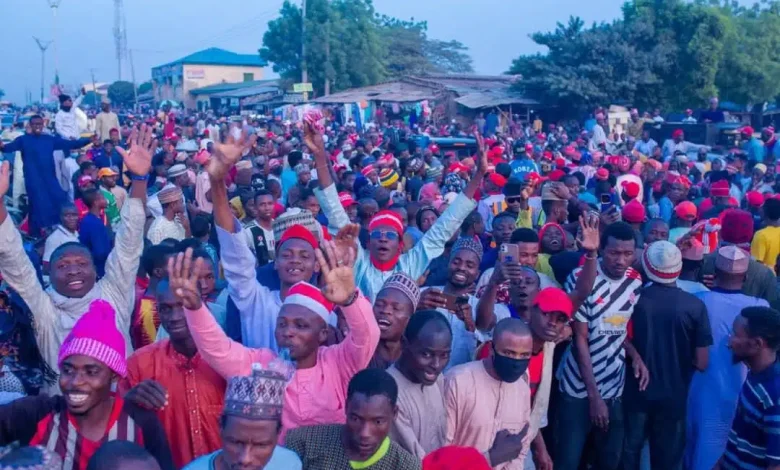 Kano Gov Speaks As Massive Crowd Welcomes Him Back After Supreme Court's Decision