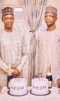 Meet identical twins, professors, married same day, lecture at same  university - Daily Trust