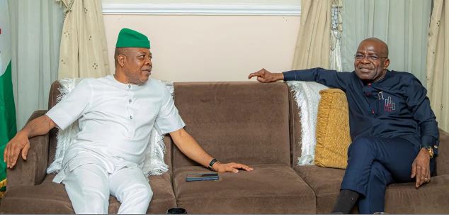 Imo: Intrigue As Ihedioha Visits Abia Gov Days After Dumping PDP