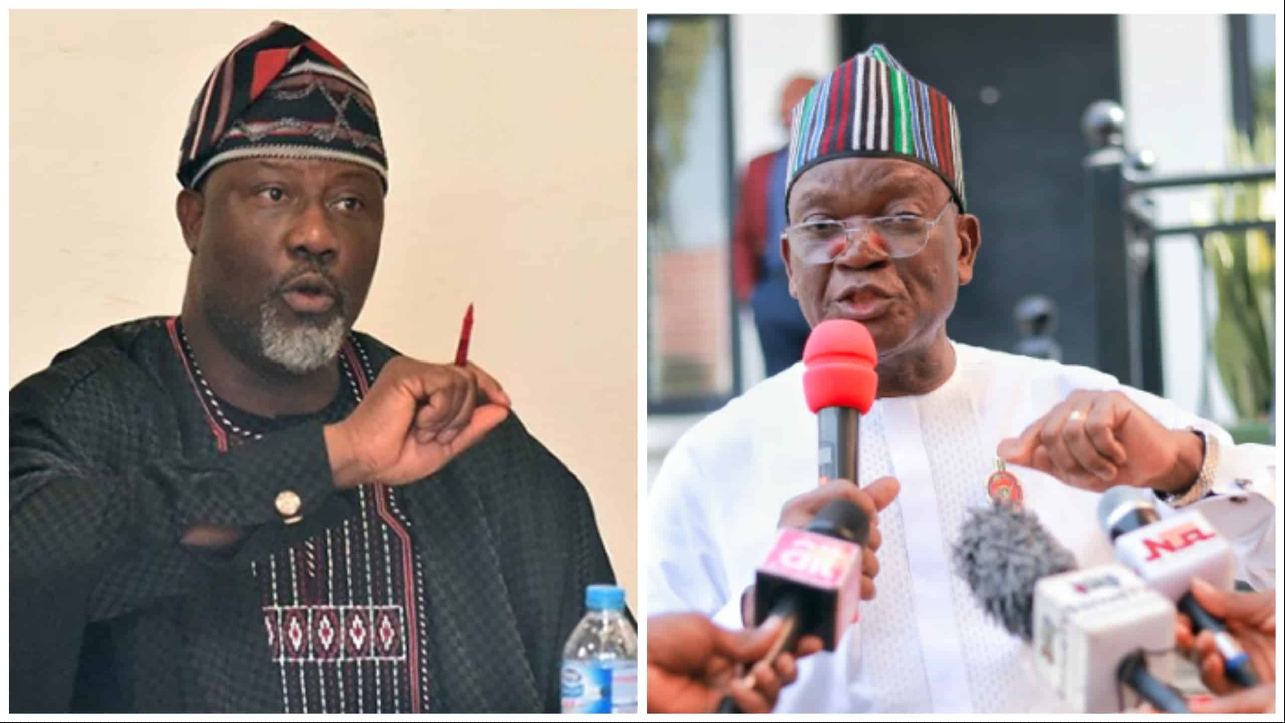 Dino Melaye and ortom