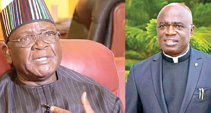 Shut Up! - Gov Alia Shuns Ex-Gov Ortom, Fires Warning At SGF, Akume