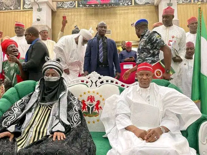 BREAKING: Kano: Gov Yusuf presents Letter of Reinstatement to Emir Sanusi - Daily Post Nigeria