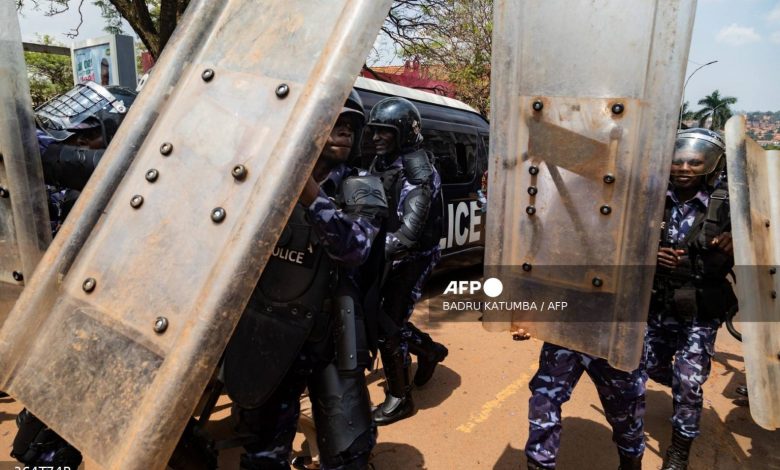 Security Agents Descend On Ugandan Protesters After President Warned They Are Playing With Fire (PHOTOS)